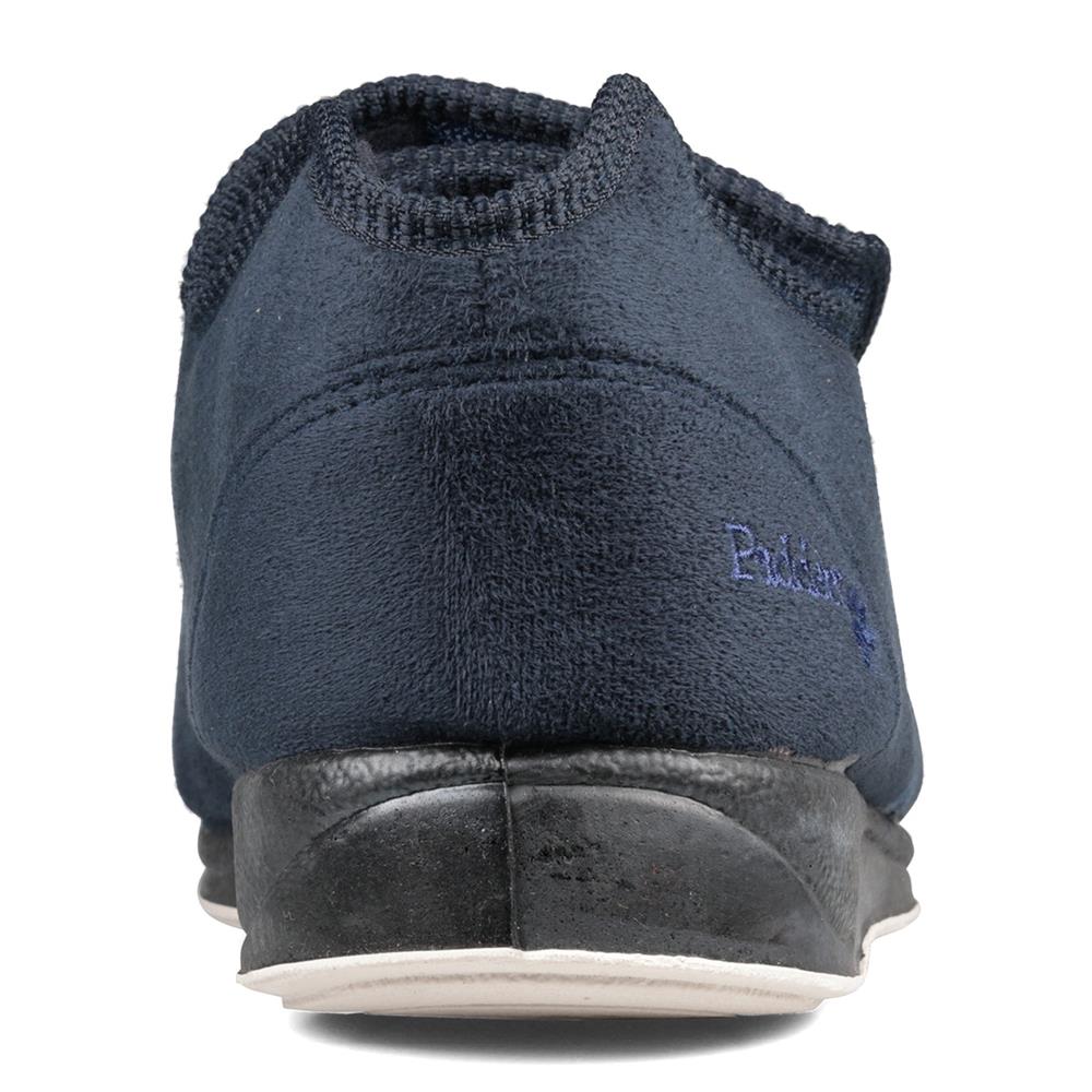 Padders+ Mens Slippers Dual Fit H/K PETER - Navy