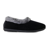 Padders Ladies Dual Fit Slippers 2E/3E SHAE - BLACK SPARKLE CORD
