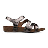 Padders Ladies Comfort Sandals 2E Fit MARINA - Metallic