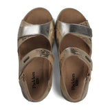 Padders+ Ladies Comfort Sandals 2E/4E Fit ISABELLE - Platino Combi
