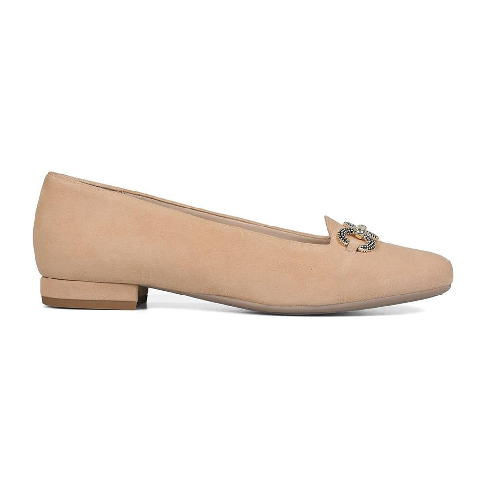 Essential Comfort Flats NATICK - Latte Suede
