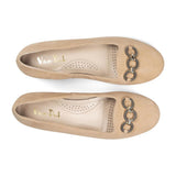 Essential Comfort Flats NATICK - Latte Suede
