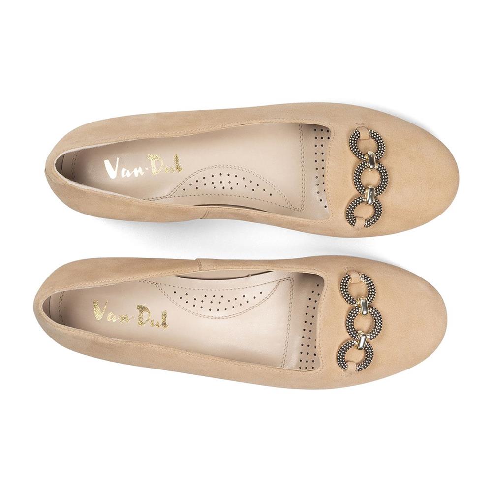 Essential Comfort Flats NATICK - Latte Suede