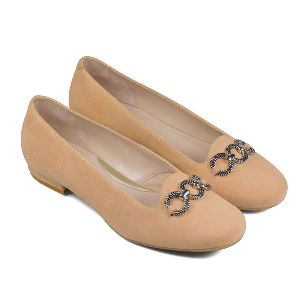 Essential Comfort Flats NATICK - Latte Suede