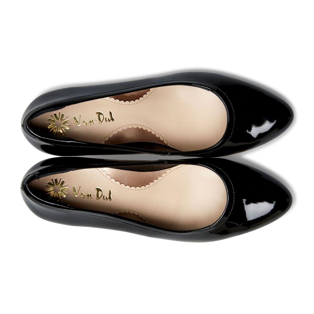 Lux Comfort Courts LORNE - Black Patent