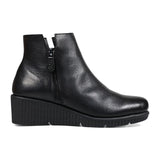 Essential Comfort Boots E Fit CLARICE - Black Leather