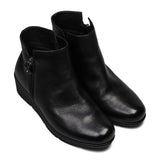 Essential Comfort Boots E Fit CLARICE - Black Leather