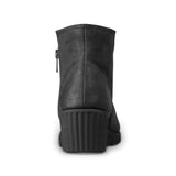 Essential Comfort Boots E Fit CLARICE - Black Nubuck