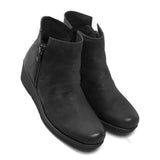 Essential Comfort Boots E Fit CLARICE - Black Nubuck