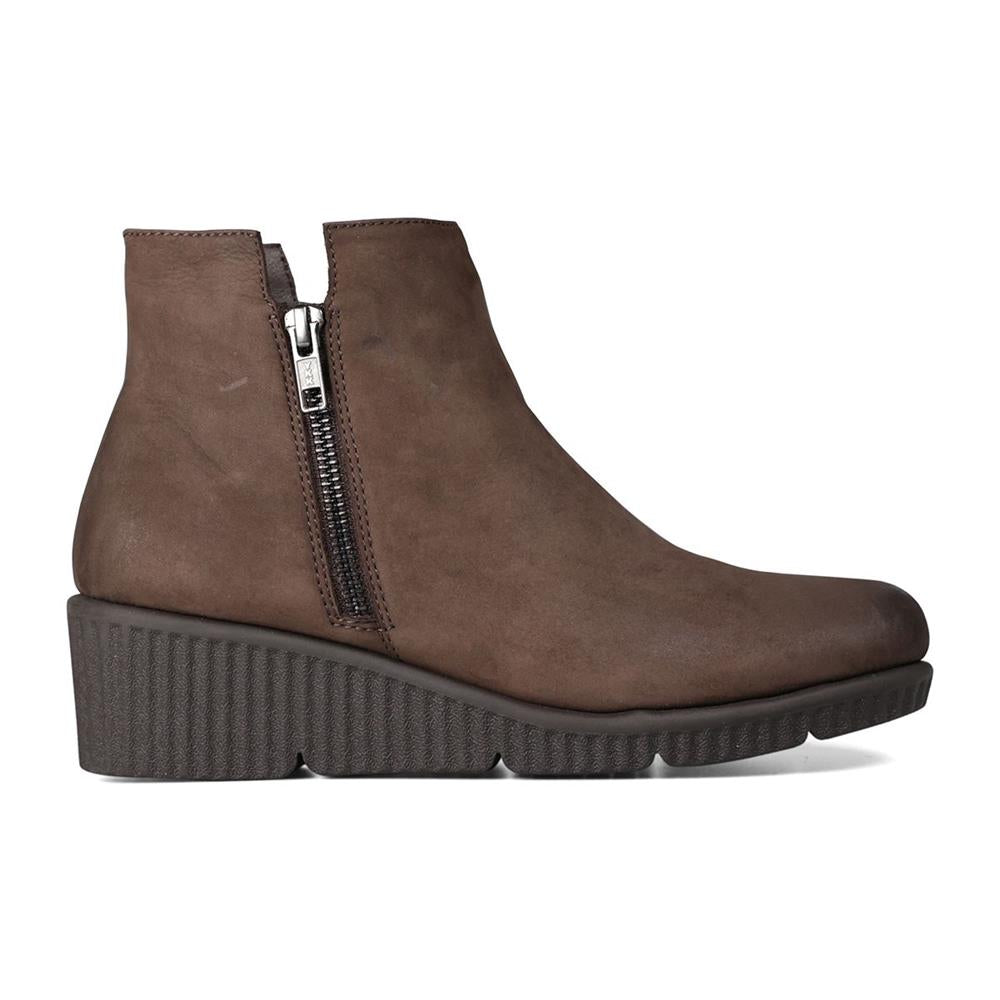 Essential Comfort Boots E Fit CLARICE - Brown Nubuck