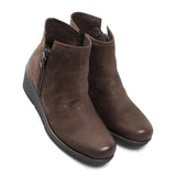 Essential Comfort Boots E Fit CLARICE - Brown Nubuck