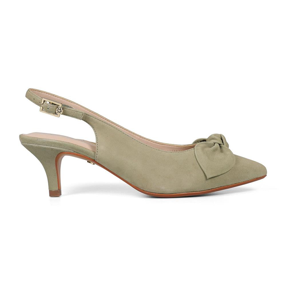 Lux Comfort Courts LEA - Spring Green Suede