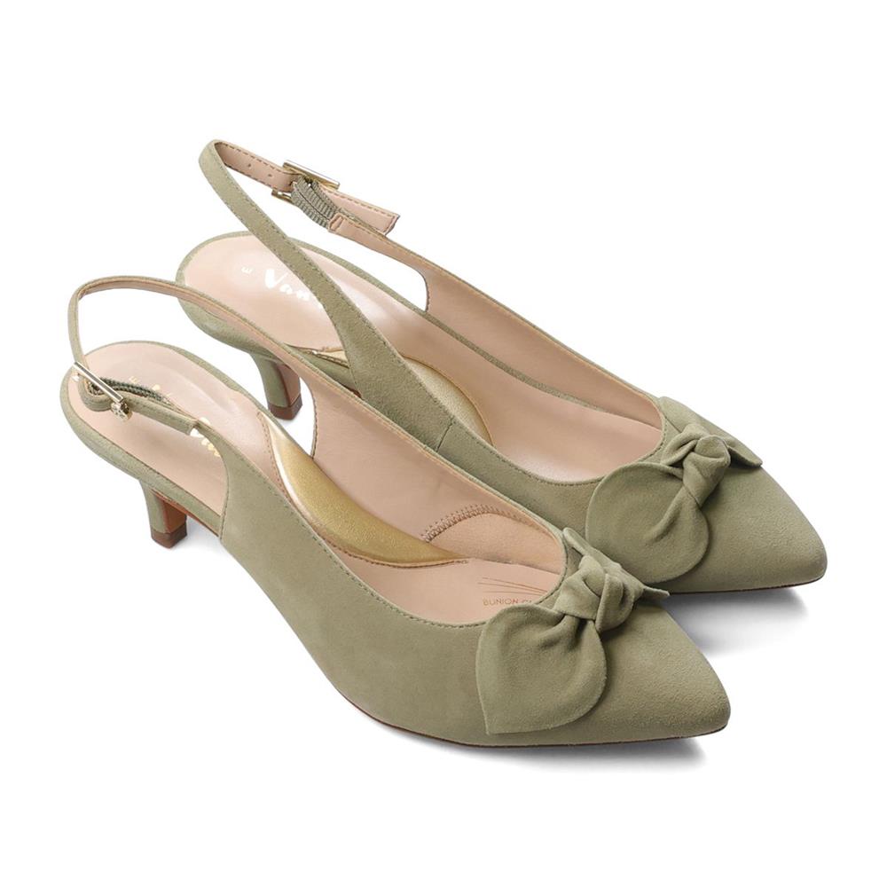 Lux Comfort Courts LEA - Spring Green Suede