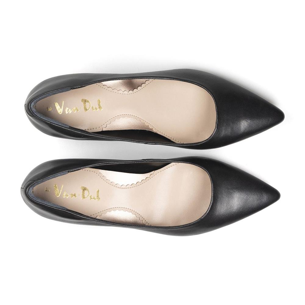 Lux Comfort Courts RUBY - Black Leather