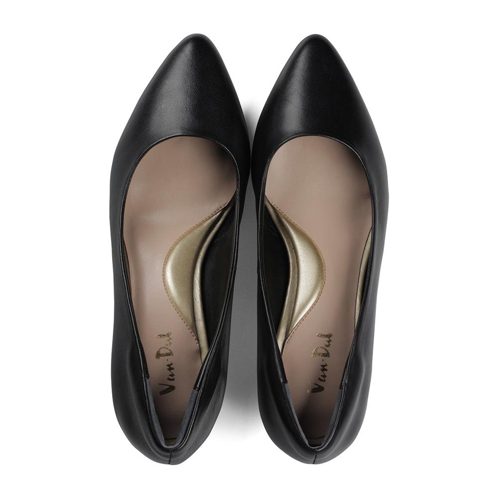 Lux Comfort Courts ALEXIS - Black Leather