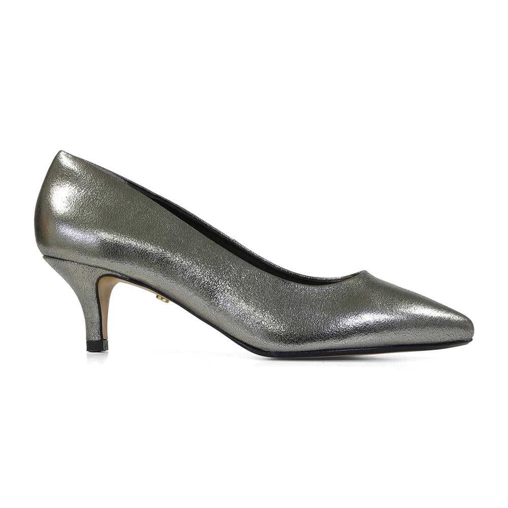 Lux Comfort Courts ALEXIS - Gunmetal Leather