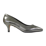Lux Comfort Courts ALEXIS - Gunmetal Leather