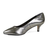 Lux Comfort Courts ALEXIS - Gunmetal Leather
