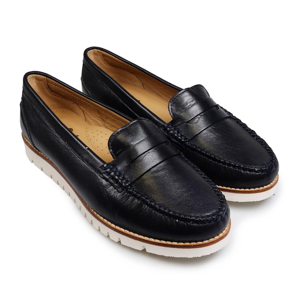 Essential Comfort Flats ELOISE - Midnight Leather