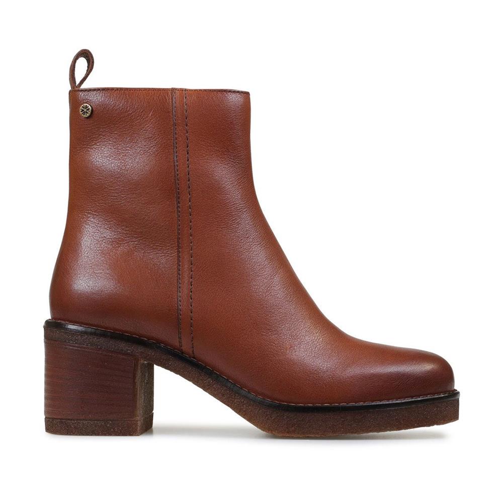 Contemporary Comfort Boots EE Fit HARPER - Tan Tumbled Leather
