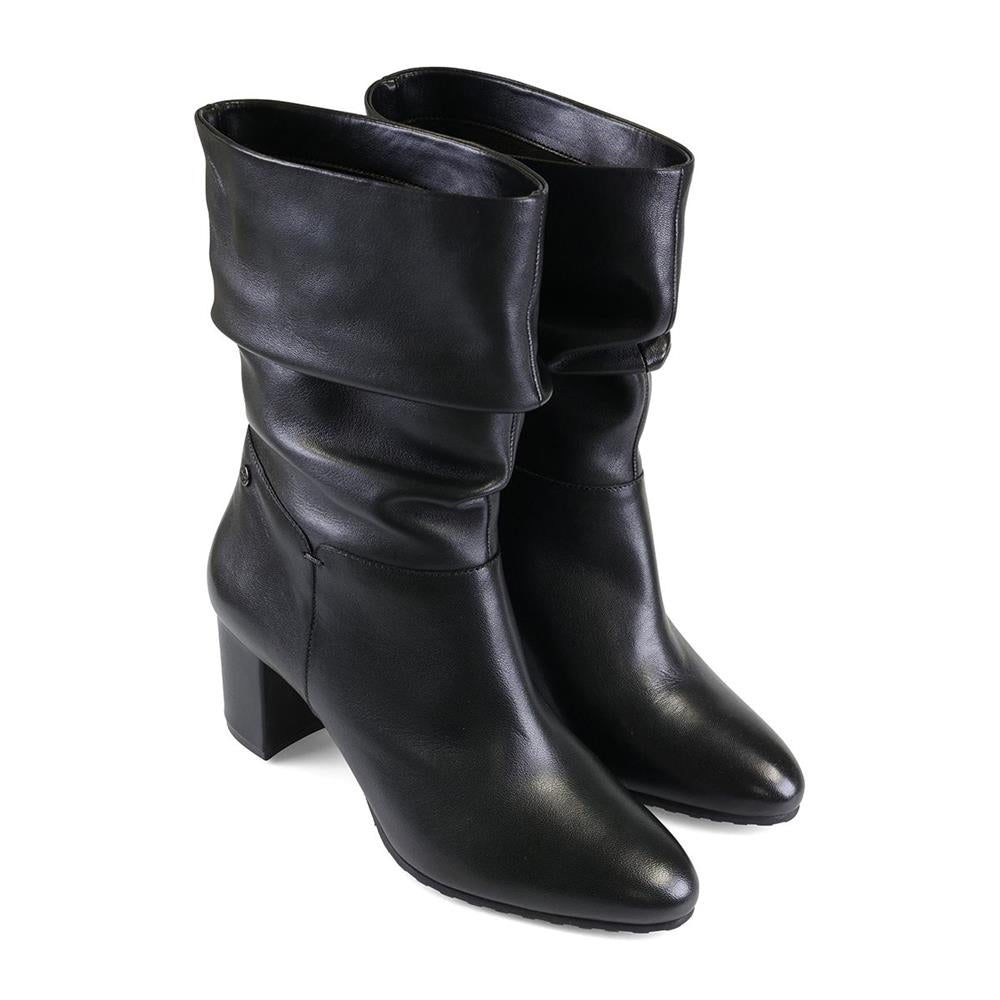 Contemporary Comfort Boots EE Fit MADDIE - Black Leather