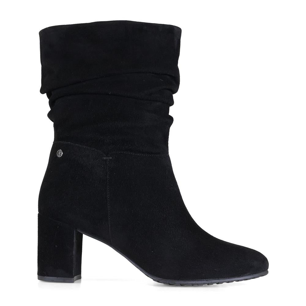 Contemporary Comfort Boots EE Fit MADDIE - Black Suede