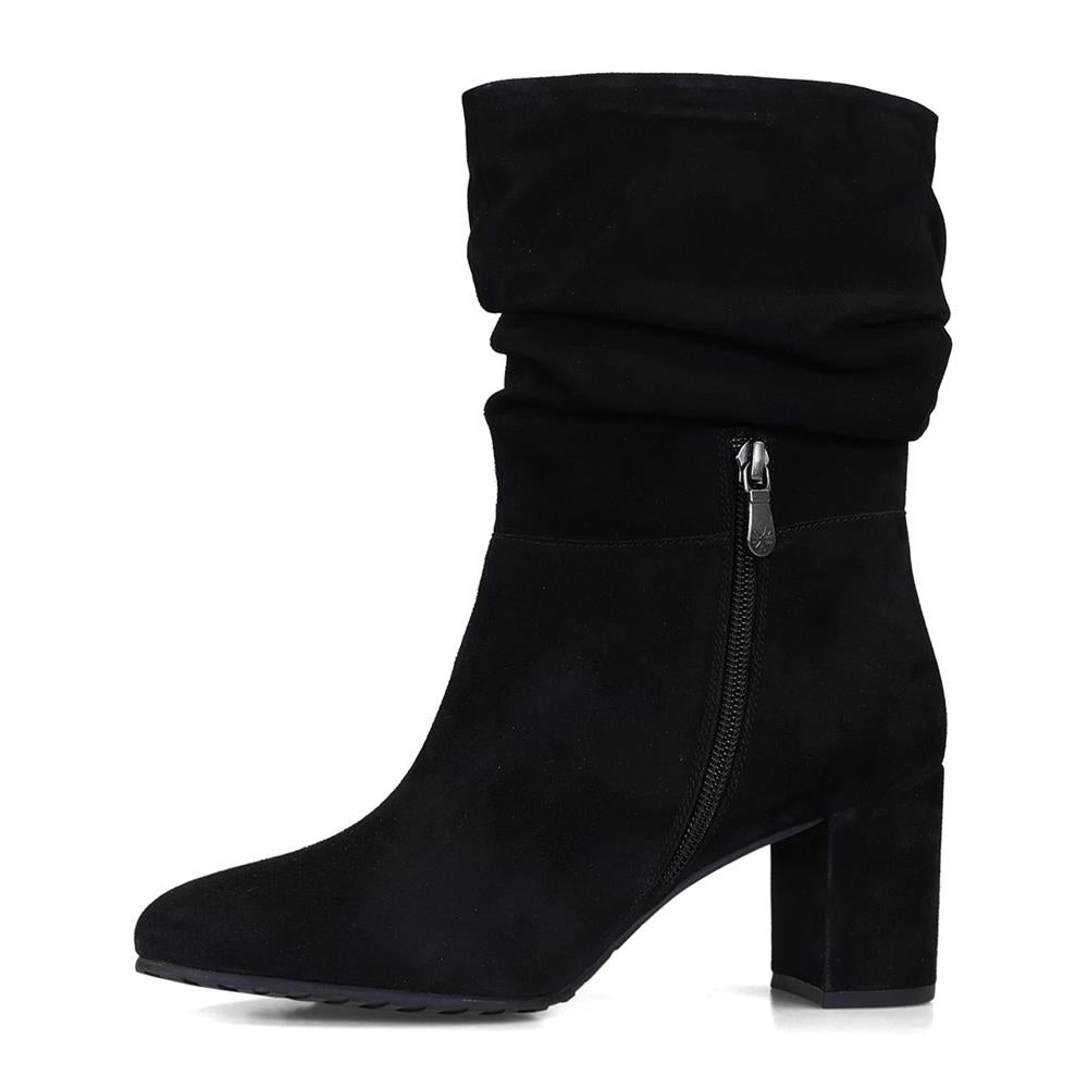 Contemporary Comfort Boots EE Fit MADDIE - Black Suede