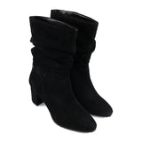 Contemporary Comfort Boots EE Fit MADDIE - Black Suede