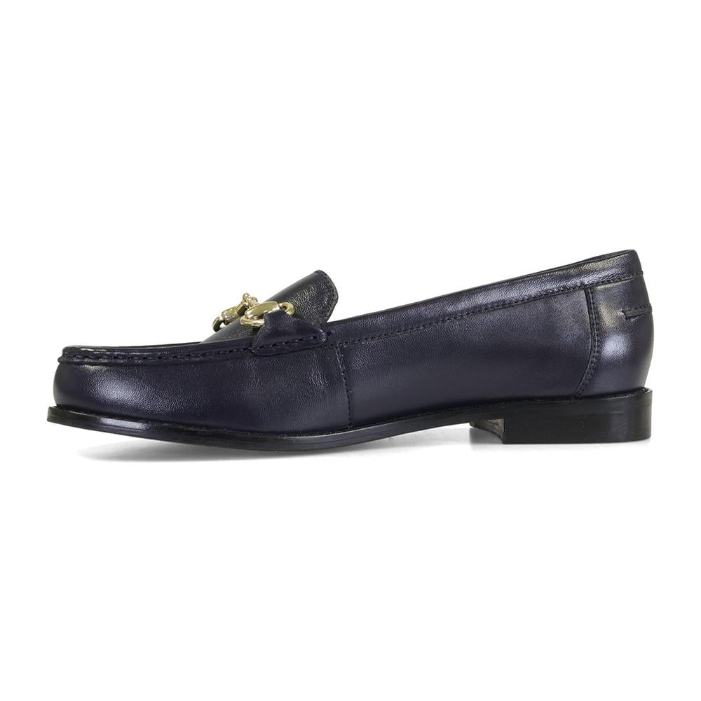 Essential Comfort Flats LUCA - Navy Leather