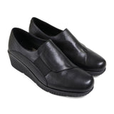 Wedges Classic E Fit ROSA - Black Leather