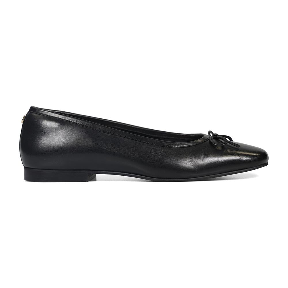 Essential Comfort Flats MILA - Black Leather