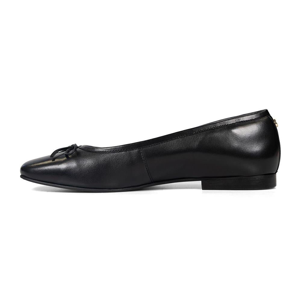 Essential Comfort Flats MILA - Black Leather