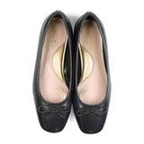 Essential Comfort Flats MILA - Black Leather