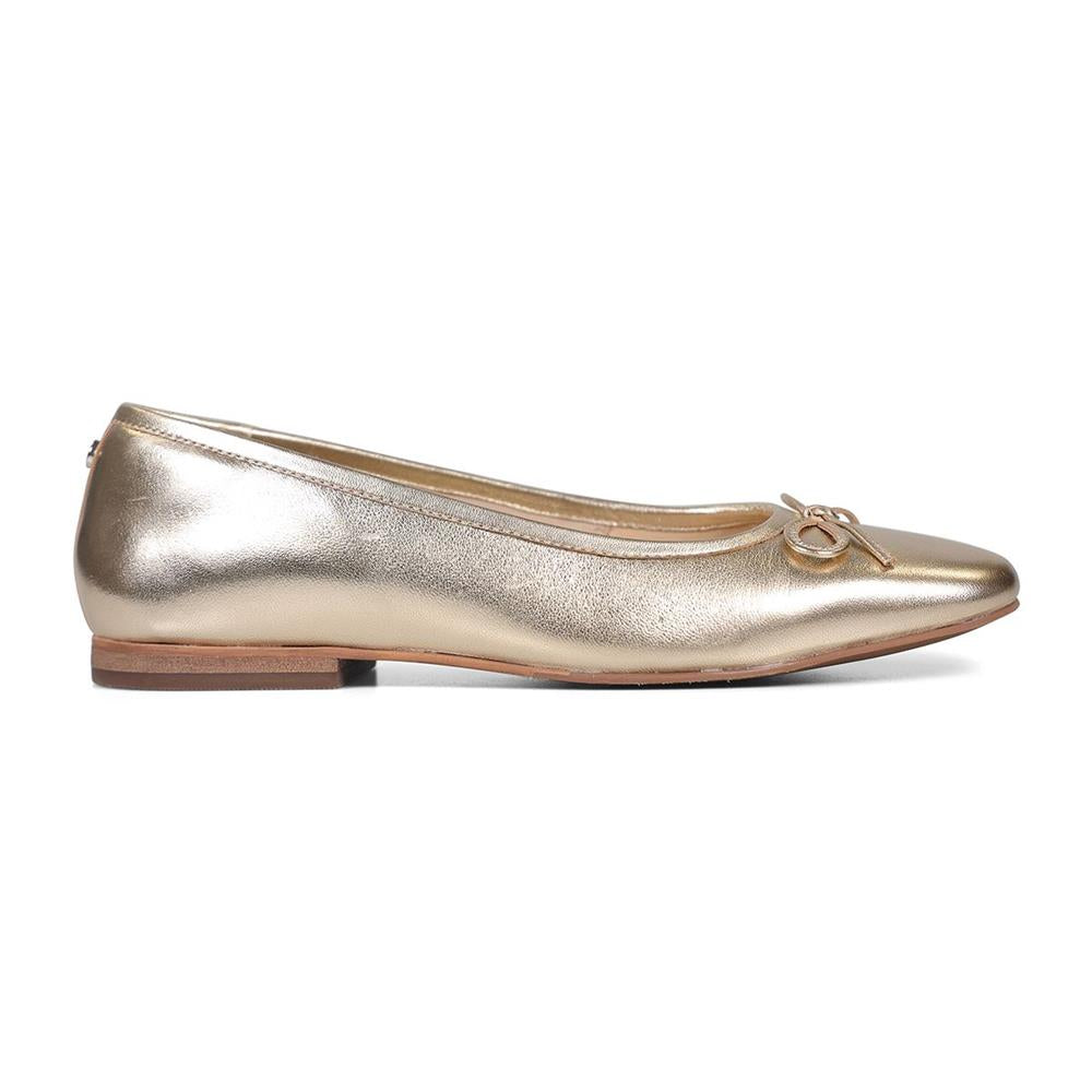 Essential Comfort Flats MILA - Platino Leather