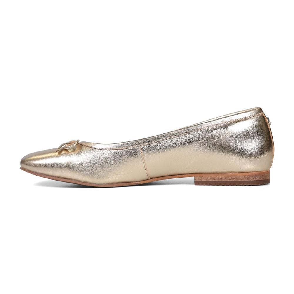 Essential Comfort Flats MILA - Platino Leather