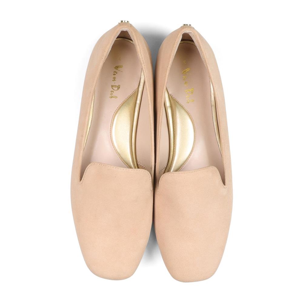 Essential Comfort Flats HALO - Latte Suede