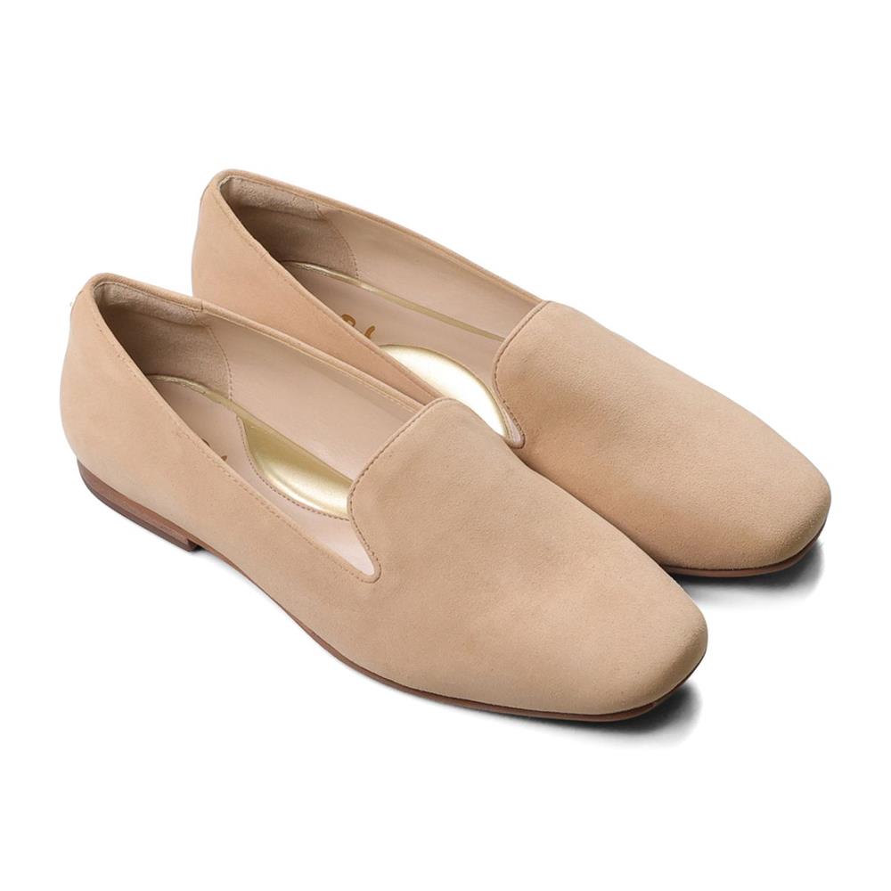 Essential Comfort Flats HALO - Latte Suede
