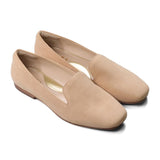 Essential Comfort Flats HALO - Latte Suede
