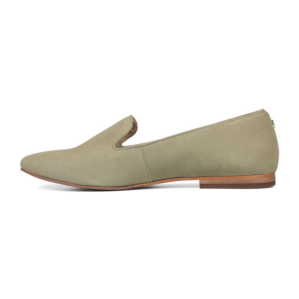 Essential Comfort Flats HALO - Spring Green Suede
