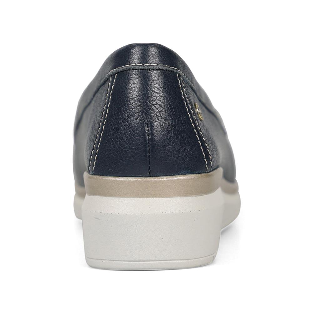 Essential Comfort Flats ARWEN - Navy Leather