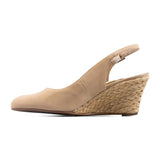 Lux Comfort Wedges MARGO - Latte Suede