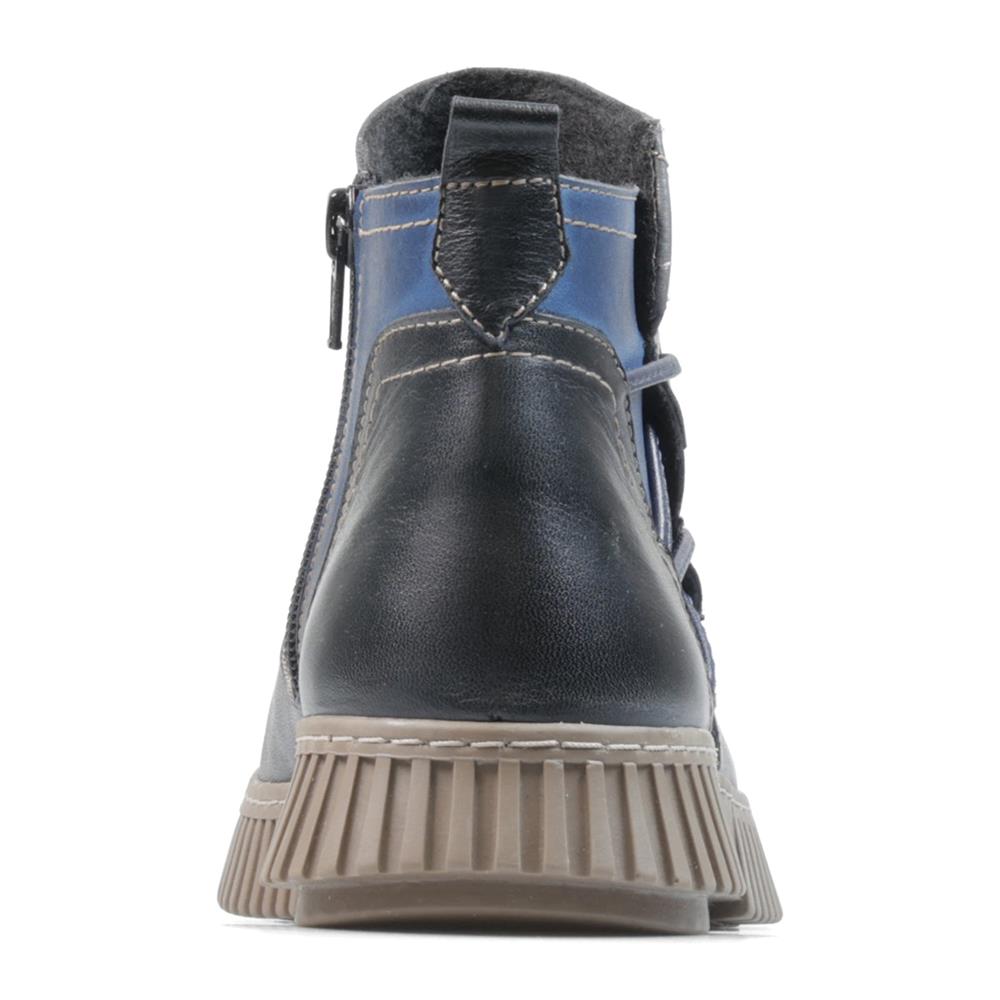 Essential Comfort Boots E Fit EMBER - Navy Multi