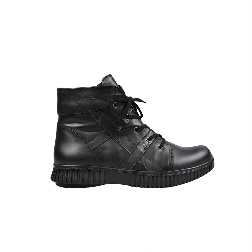 Essential Comfort Boots E Fit FLINT - Black Combi