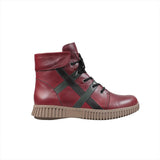 Essential Comfort Boots E Fit FLINT - Burgundy Combi
