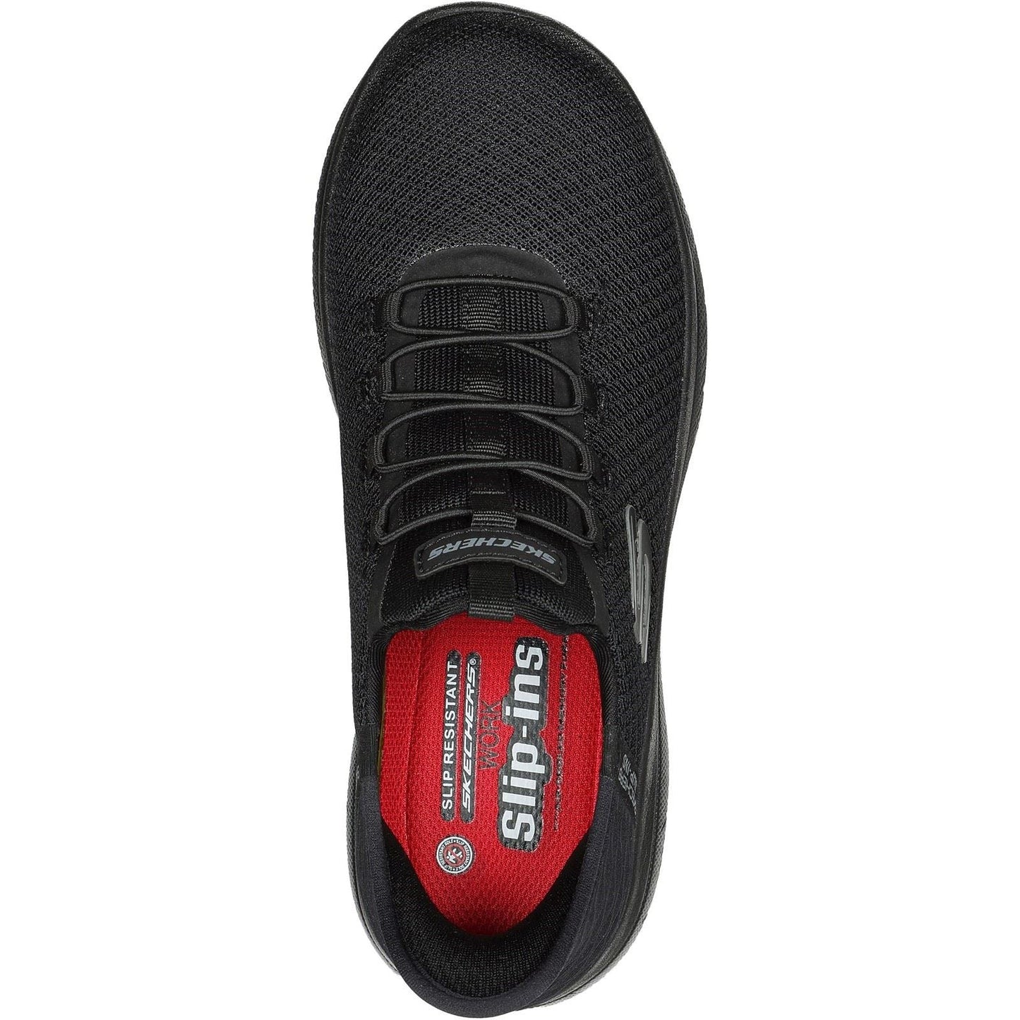 Skechers Women Shoes - Summits SR - Enslee Work in Black, 3-8- GAR108127EC