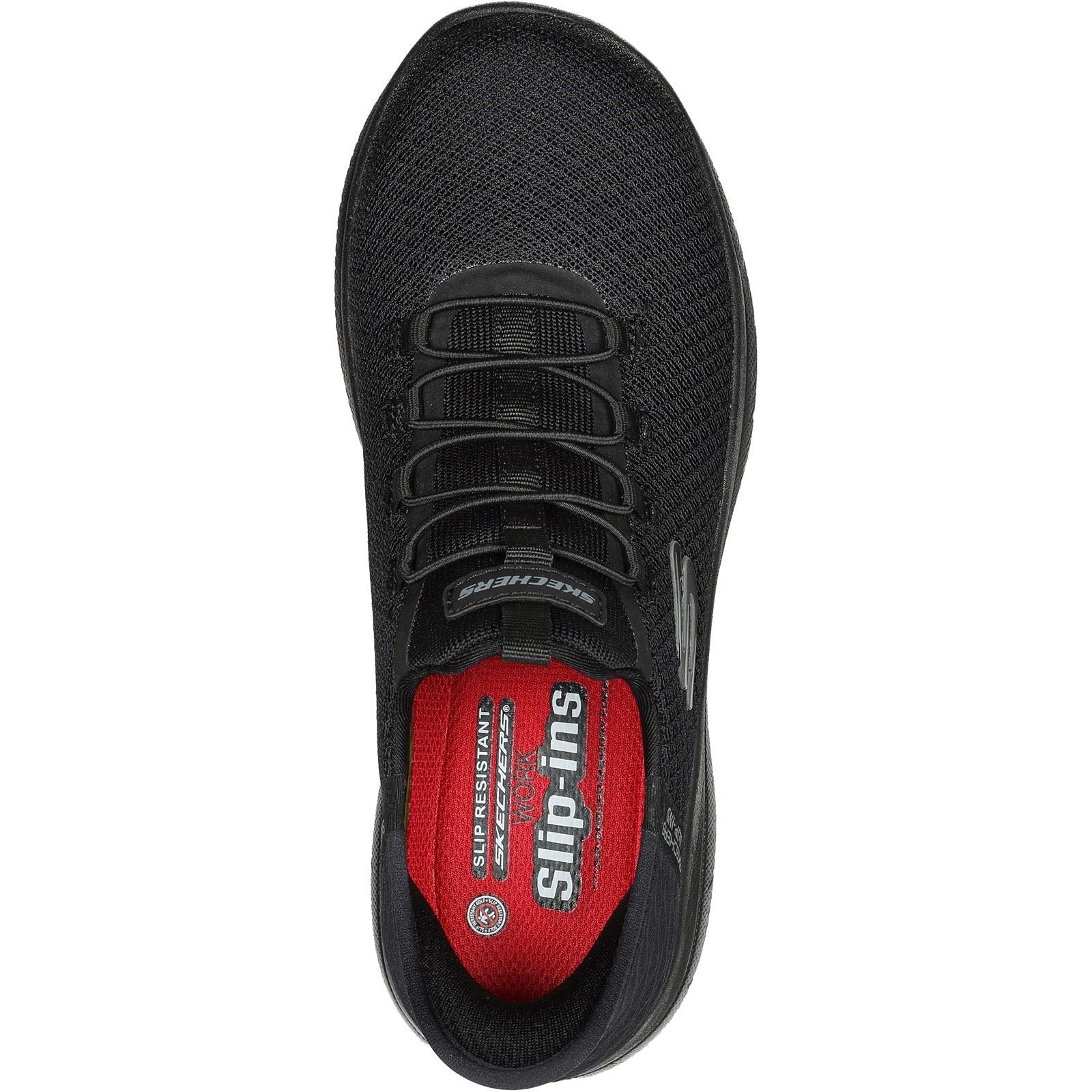Skechers Women Shoes - Summits SR - Enslee Work in Black, 3-8- GAR108127EC