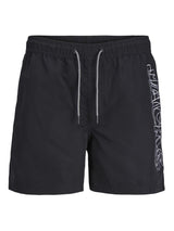 Jack & Jones JPSTFIJI JJSWIM Double Logo LY Shorts for Mens in 2 Colours, 1XL-6XL