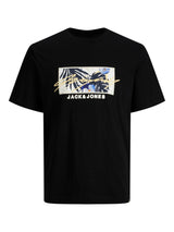 Jack & Jones Plus (12240561) JORTULUM Branding T-Shirt in 3 Colour Options 1XL to 6XL