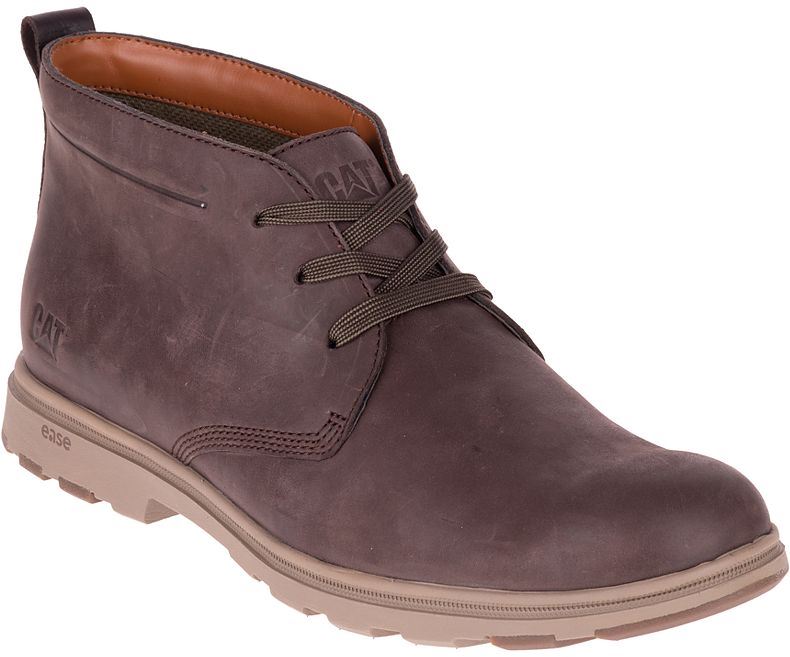 CAT Mens Landmark Leather Shoes