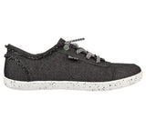 Skechers (GAR113537) Canvas Ladies Summer Bobs B Cute Clean Life Shoes in UK 3 to 8